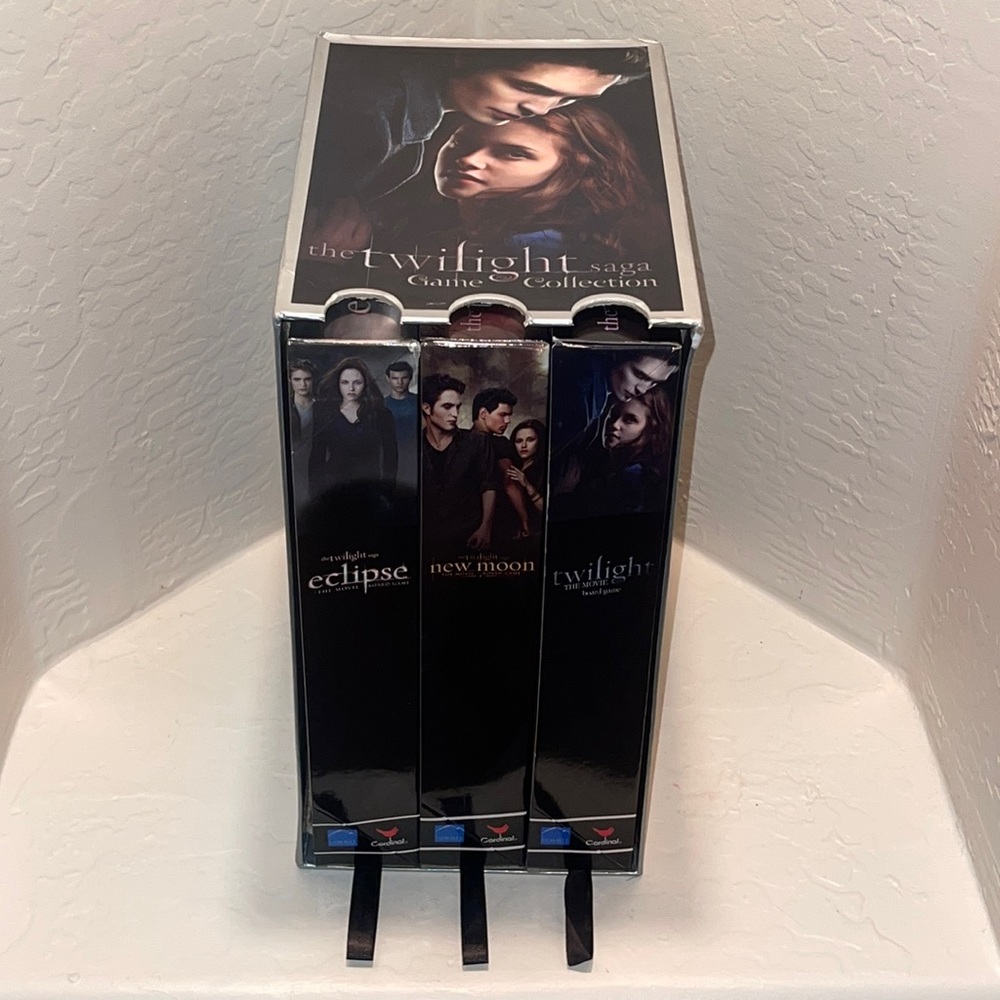 The Twlight Saga Game 3 game Collection. Twilight The Movie, New Moon, Eclipse.